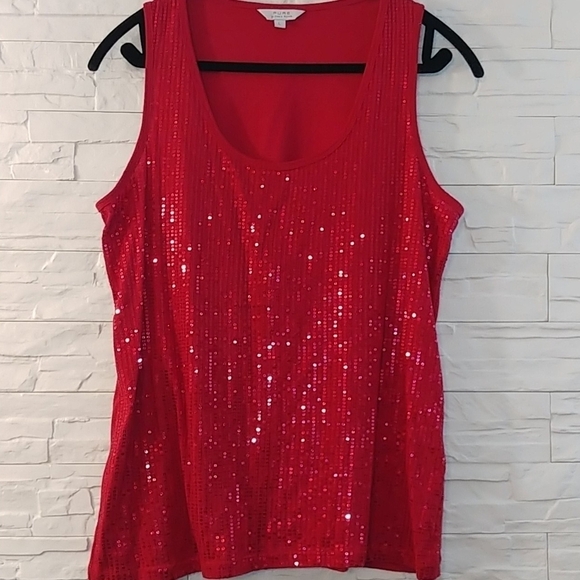 Alfred Sung  Sequin Tank - Picture 8 of 8